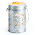 Load image into Gallery viewer, GALVANIZED TIN WAX WARMER
