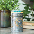 Load image into Gallery viewer, GALVANIZED TIN WAX WARMER
